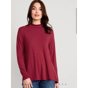 NWT Old Navy Luxe Mock turtleneck